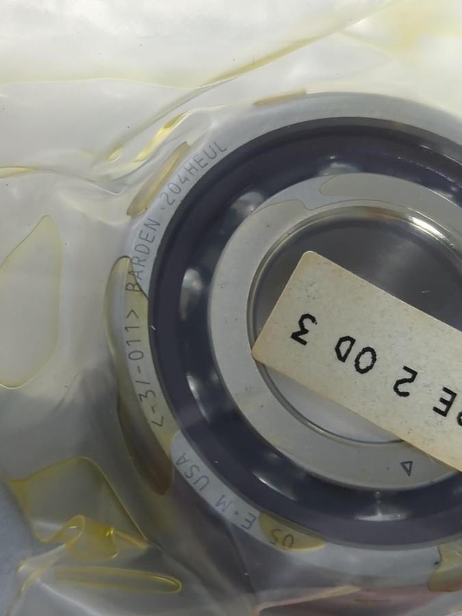 BARDEN,204HEDUL,ANGULAR CONTACT PRECISION BEARING BOX OF 2 NOS