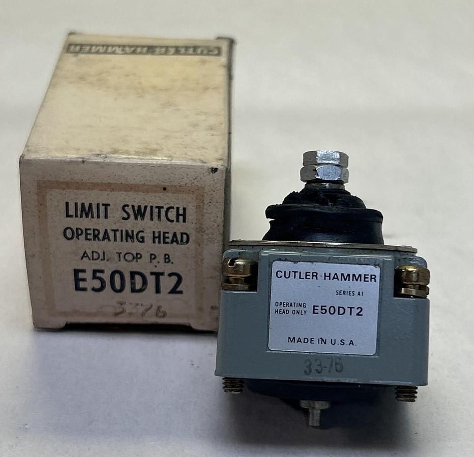 CUTLER-HAMMER,E50DT2,LIMIT SWITCH OPERATING HEAD NOS
