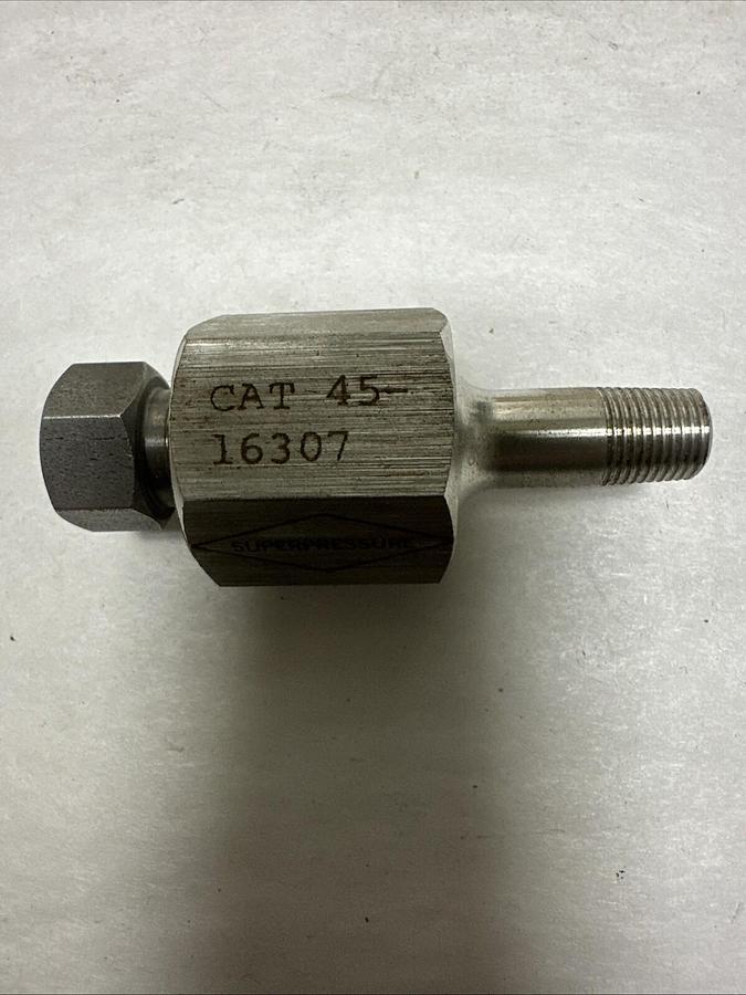 Used Superpressure,45-16307,High Pressure Fitting