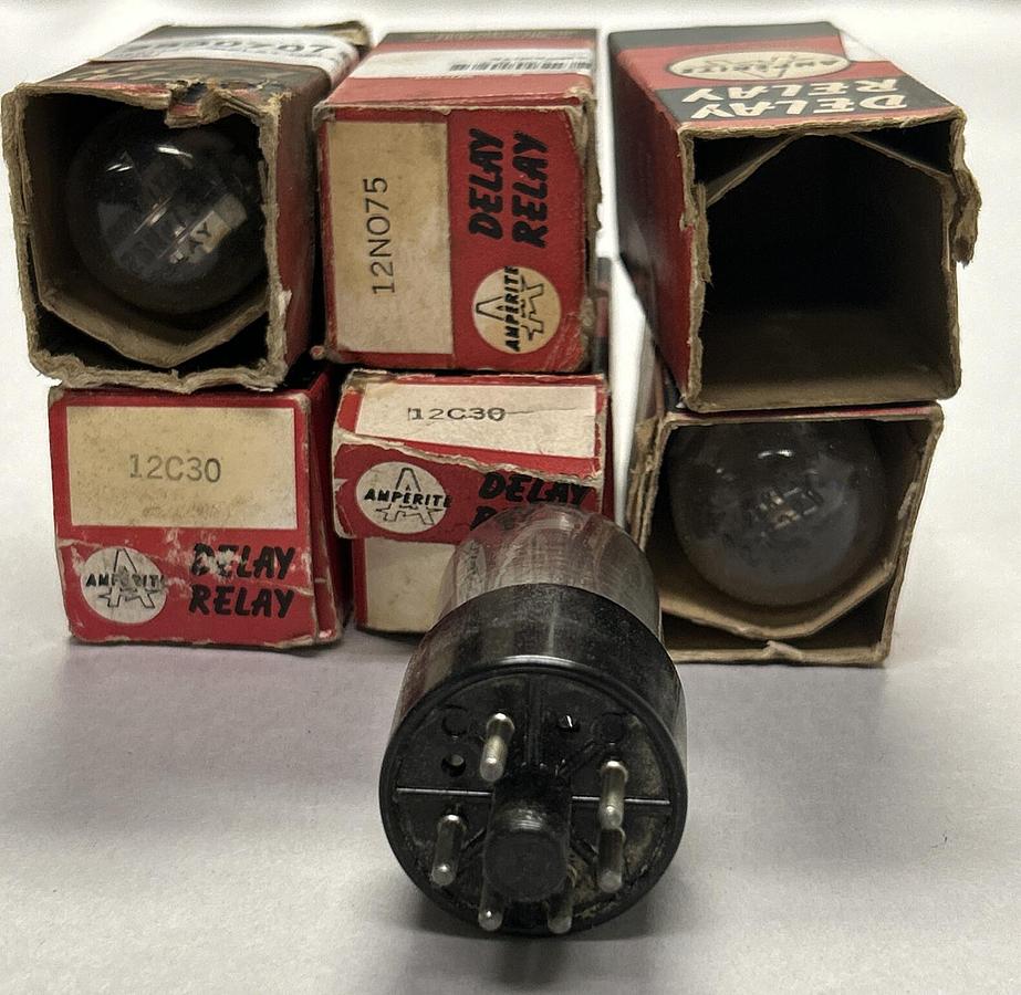 AMPERITE,12C30,DELAY RELAY LOT OF 6 NOS