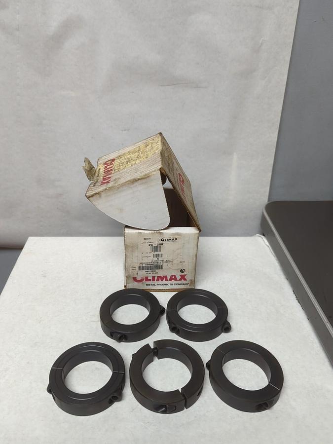 CLIMAX,2C-200,2 INCH SHAFT COLLAR CLAMP BOX OF 5 NOS