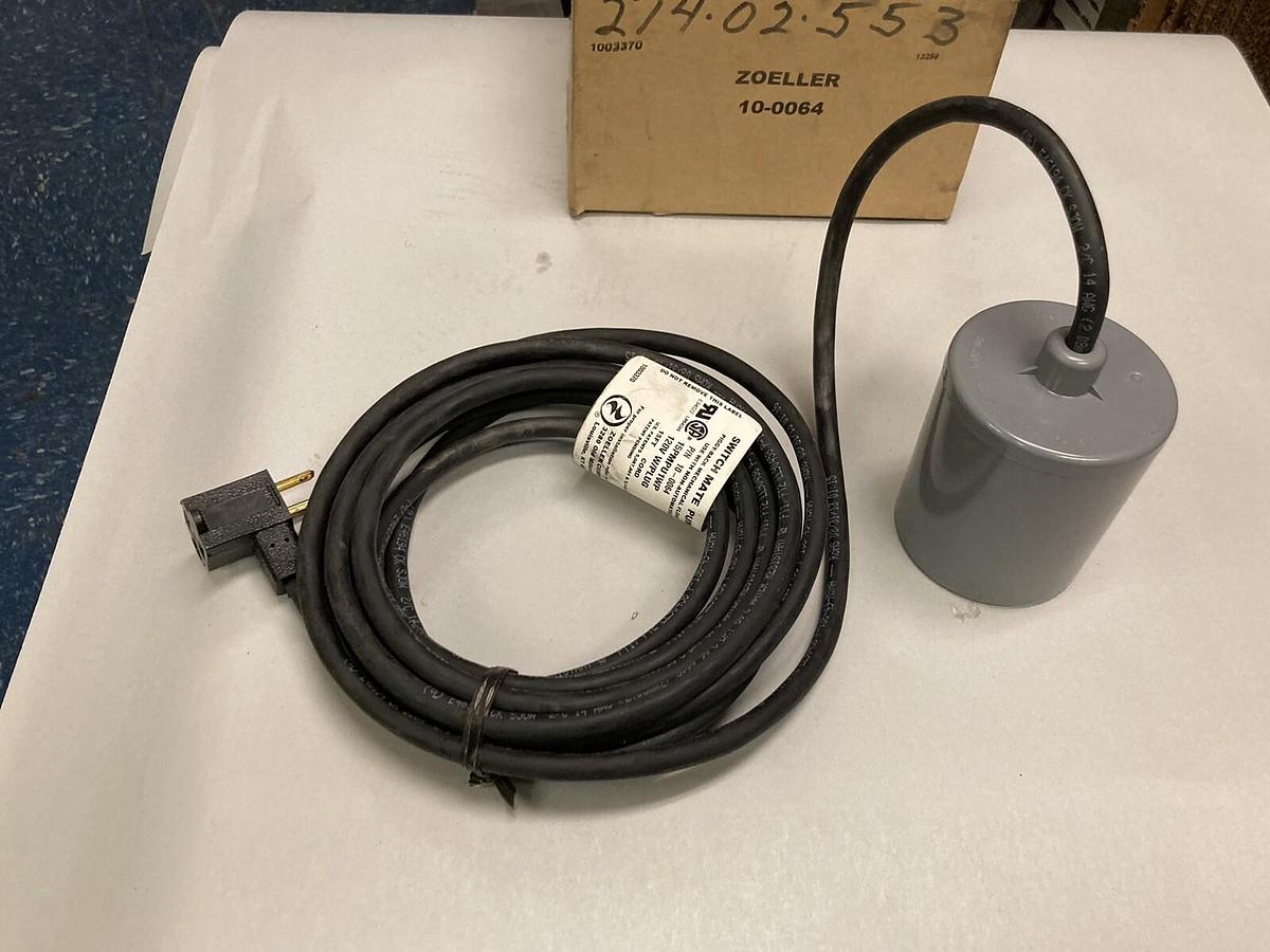 Used SJE-Rhombus,15PMPU1WP,Tether Float Piggyback 120VAC