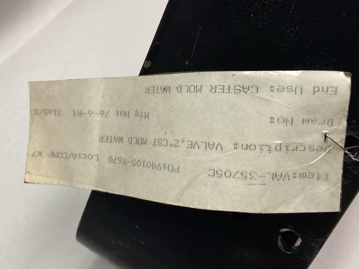 Used Unbranded,Model 35705C,2 Inch Valve