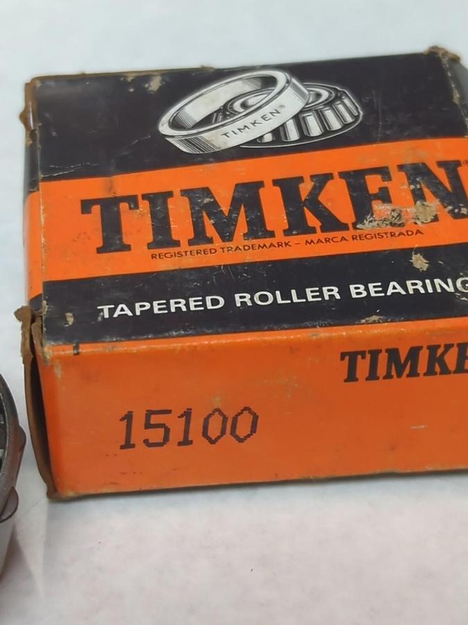 TIMKEN,15100,ROLLER BEARING CONE 1 INCH BORE NOS