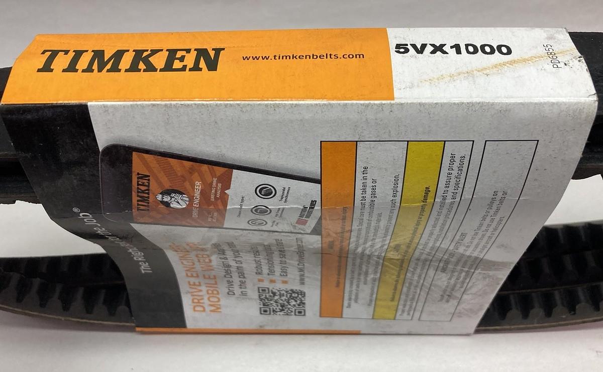 Timken,5VX1000,Power-Wedge Cog-Belt