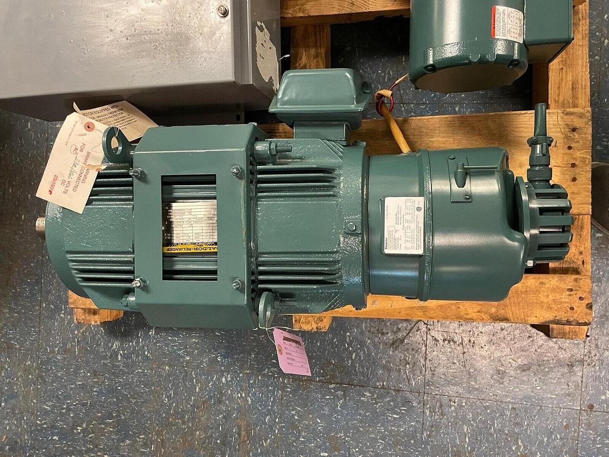 BALDOR RELIANCE,L4889A,7.5HP RPM INVERTER DUTY BRAKE MOTOR FL2162Z