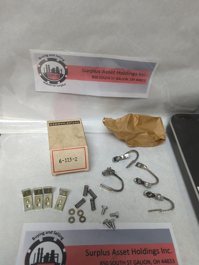 CUTLER-HAMMER,6-113-2,CONTACT PARTS KIT NOS