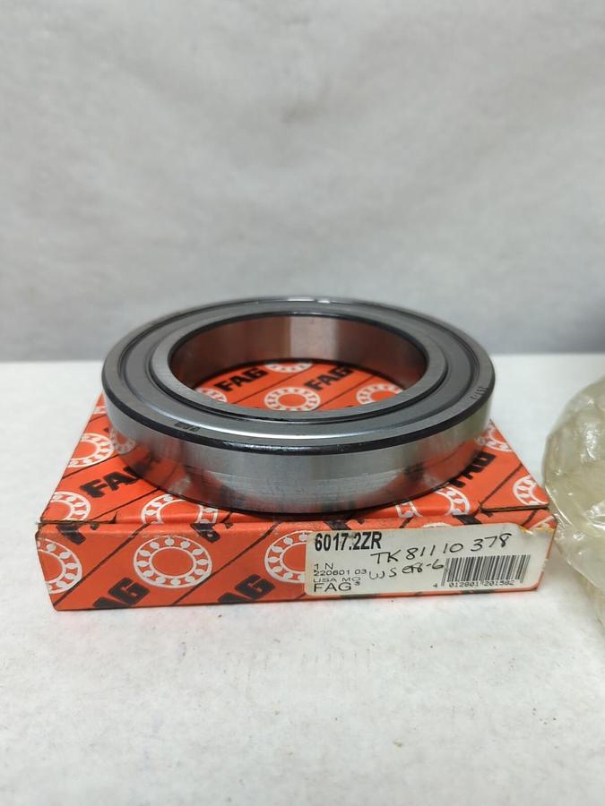 FAG,6017.2ZR,DEEP GROOVE BALL BEARING NOS