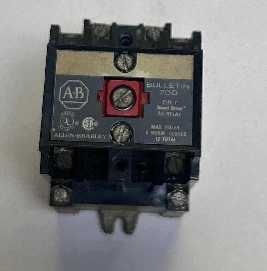Used ALLEN BRADLEY,700-P200A1,CONTROL RELAY