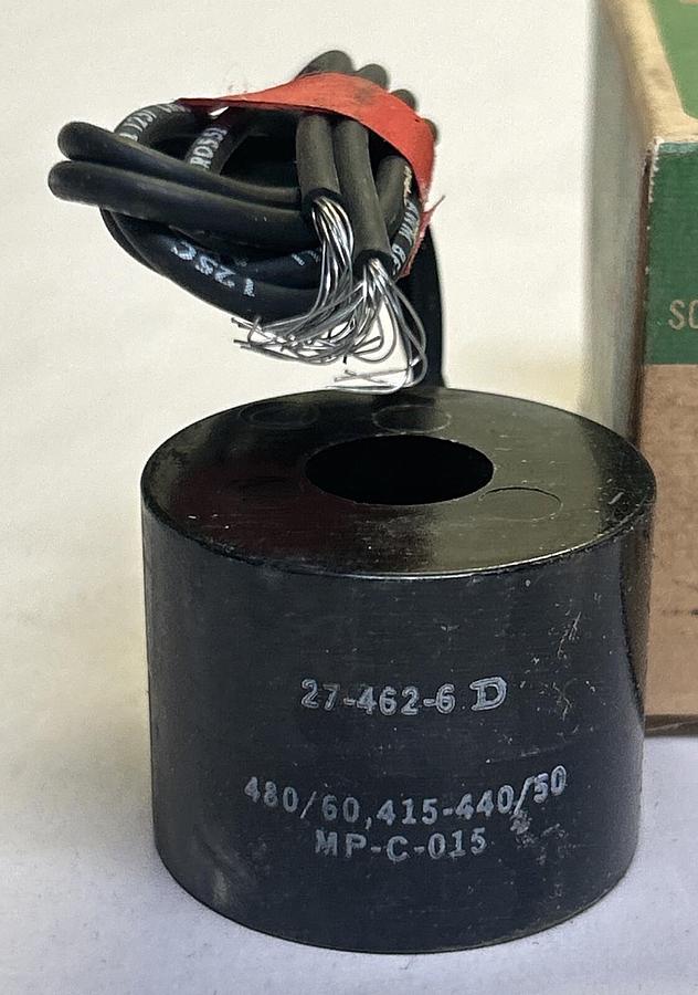 ASCO,27-462-6-D,SOLENOID VALVE COIL NOS