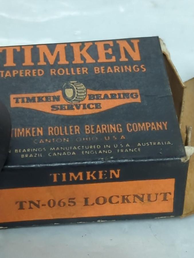 TIMKEN,TN-065,BEARING LOCK-NUT NOS
