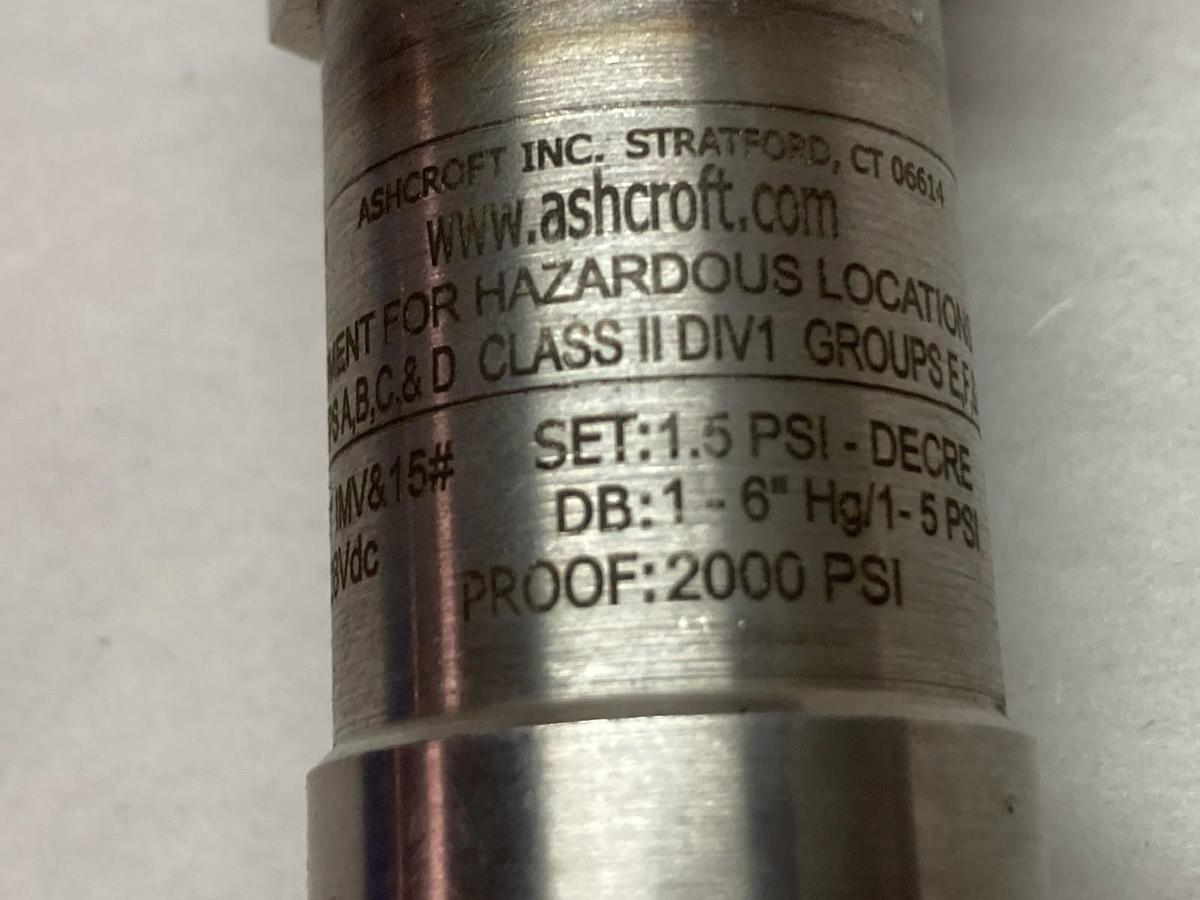 Ashcroft,APSNSDCS03,Pressure Transmitter