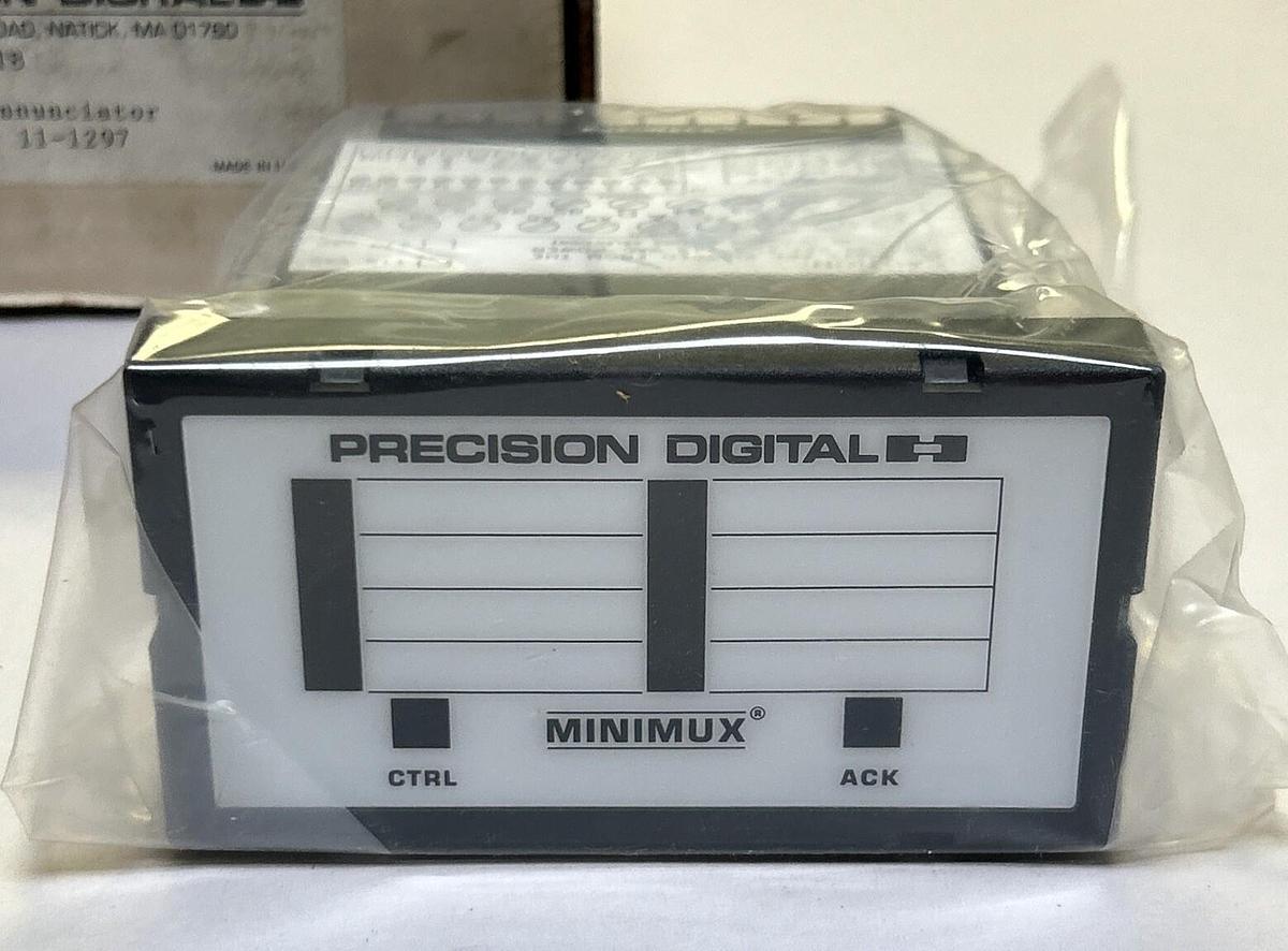 Used PRECISION DIGITAL,PD118,ANNUNCIATOR MINIMUX SCANNER NEW