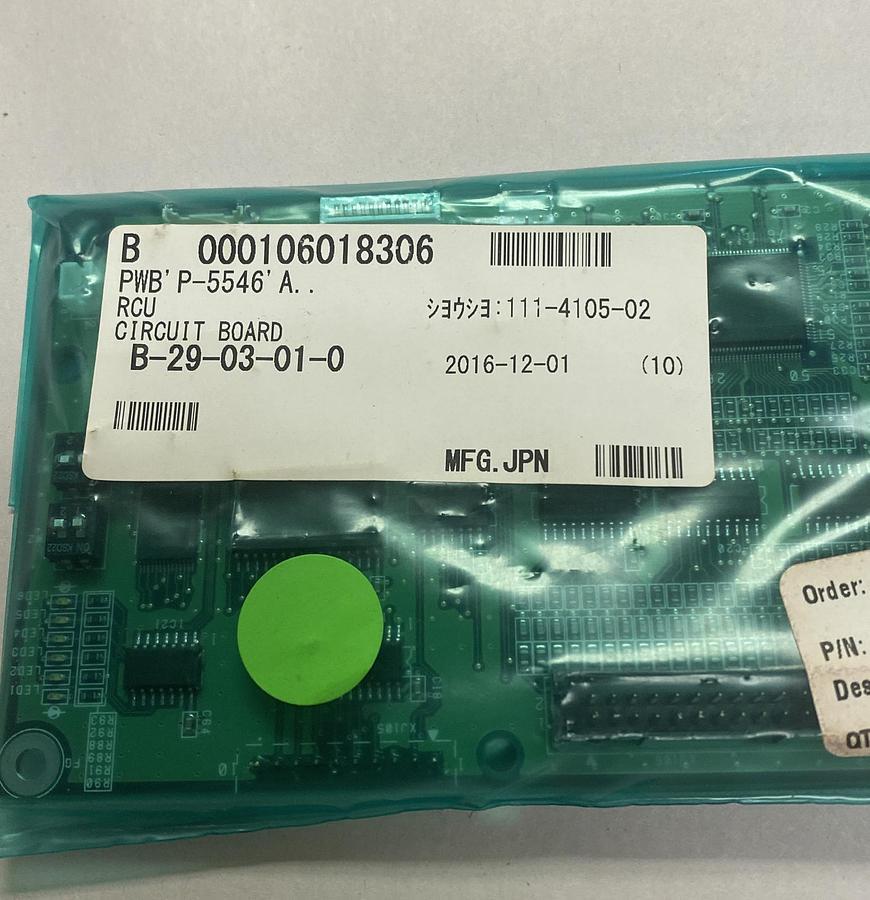 Used ISHIDA,P-5546A,PRINTED CIRCUIT BOARD NEW