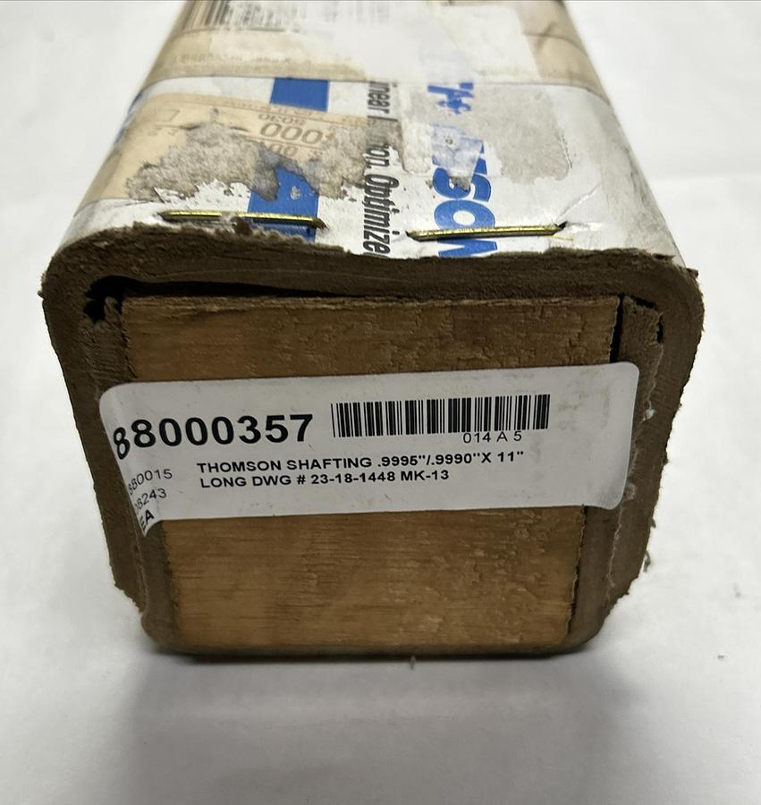 THOMSON SHAFTING,23-18-1448 MK-13 ,.9995 INCH.9990 X 11 INCH LOT OF 5 NEW