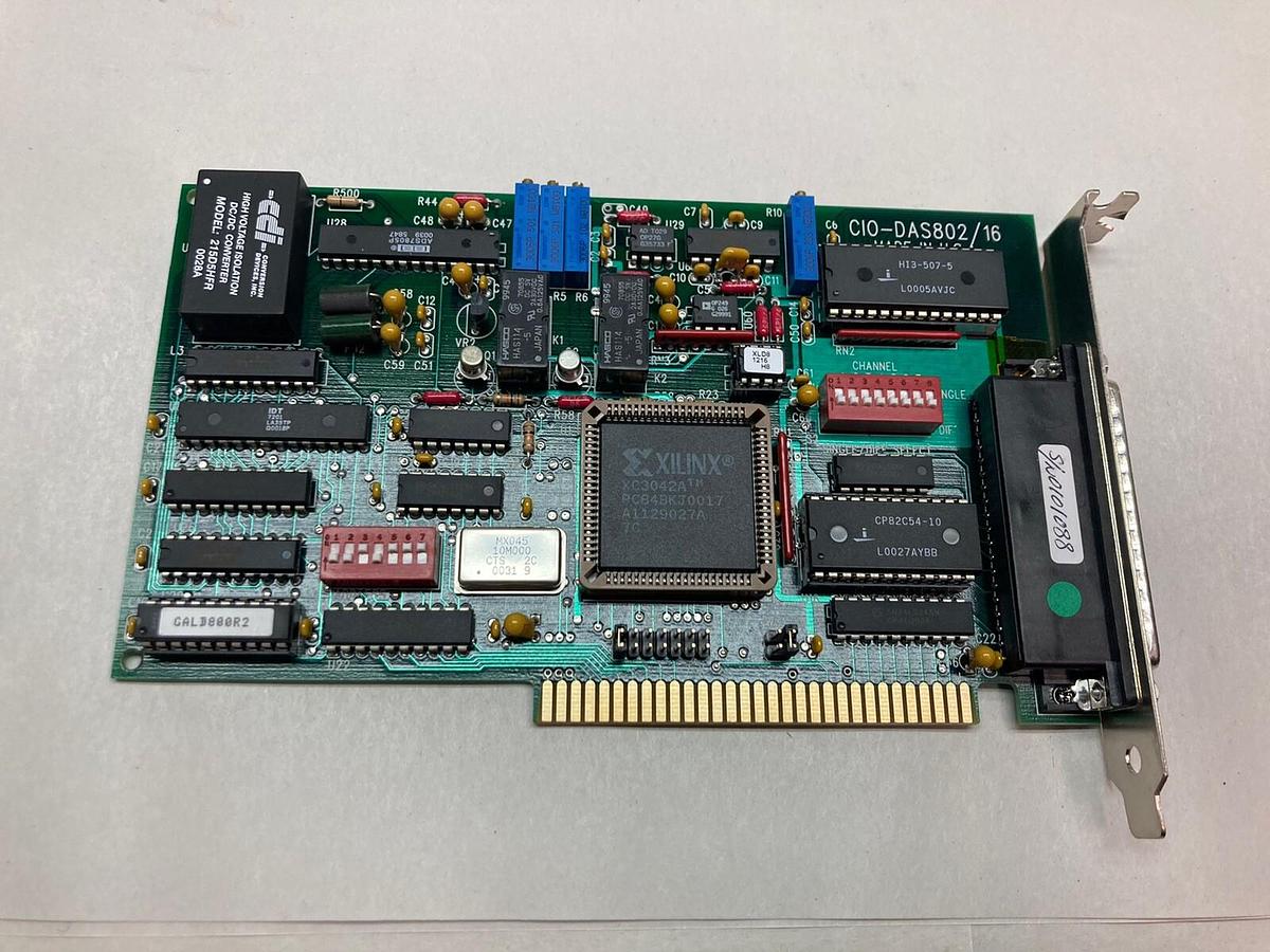 Omega,CIO-DAS802/16,8-Channel Multifunction Plug-In Board 16-Bit