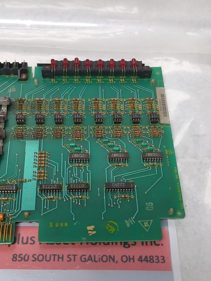 Used GE,IC600YB804A,115V AC DC INPUT CIRCUIT BOARD PRE-OWNED