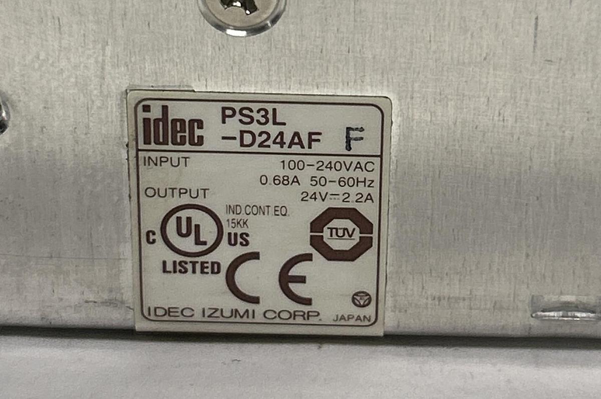 Used IDEC,PS3L-D24AFF,POWER SUPPLY