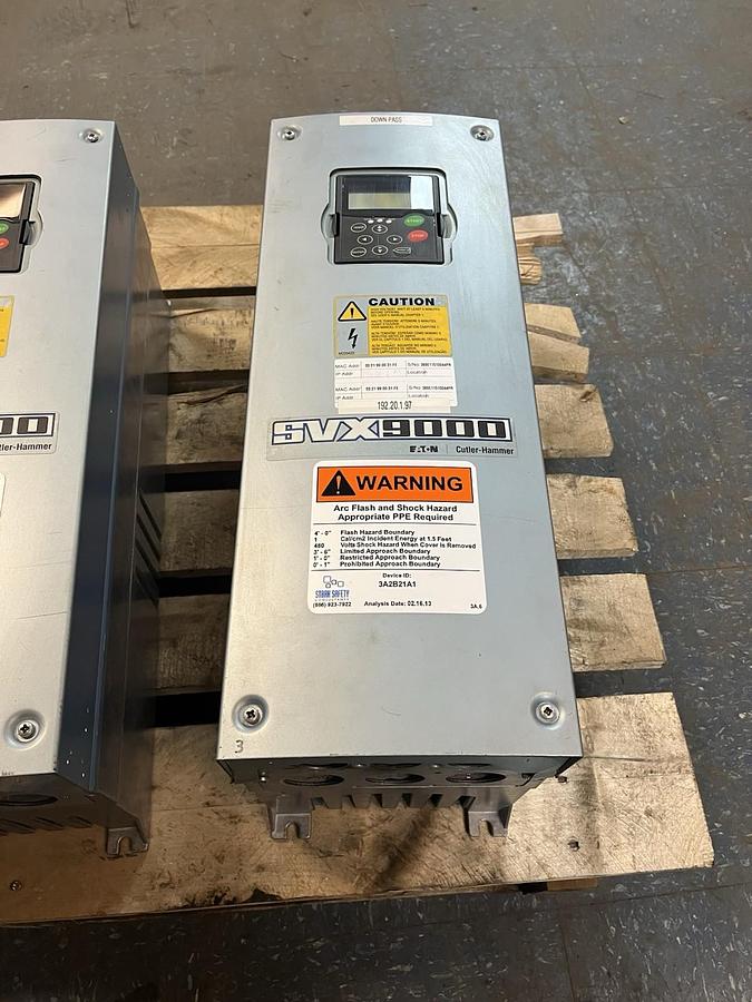 Used EATON,SVX030A1-4A1B1,SCX9000 AC DRIVE 30HP