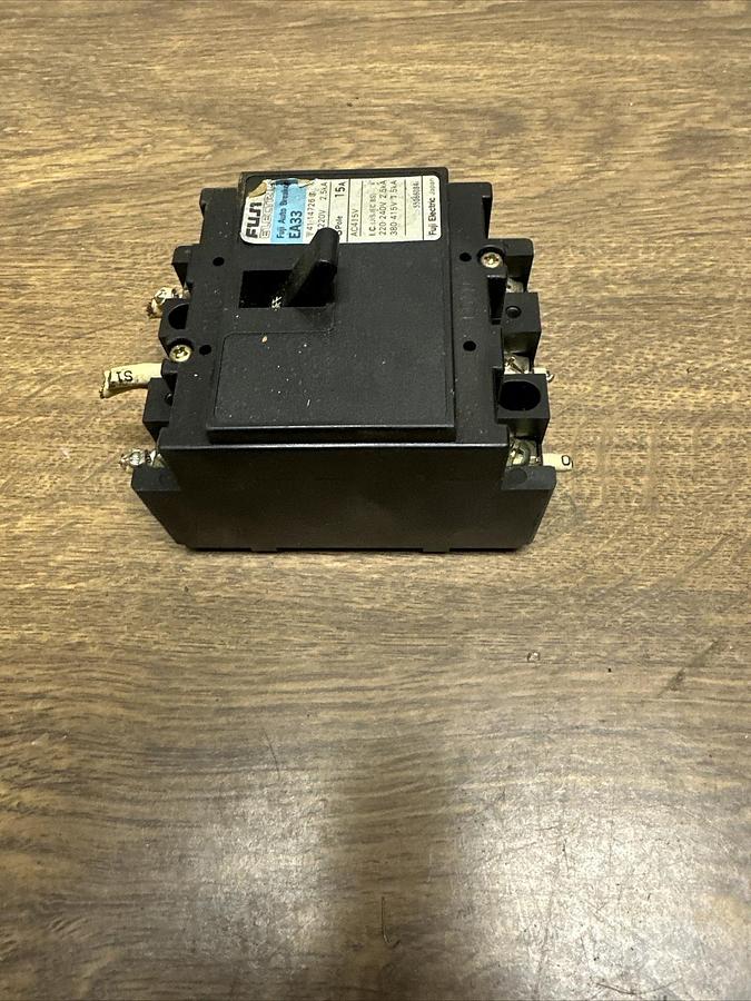 Used Fuji Electric,SA33,15Amp 3 Pole Circuit Breaker