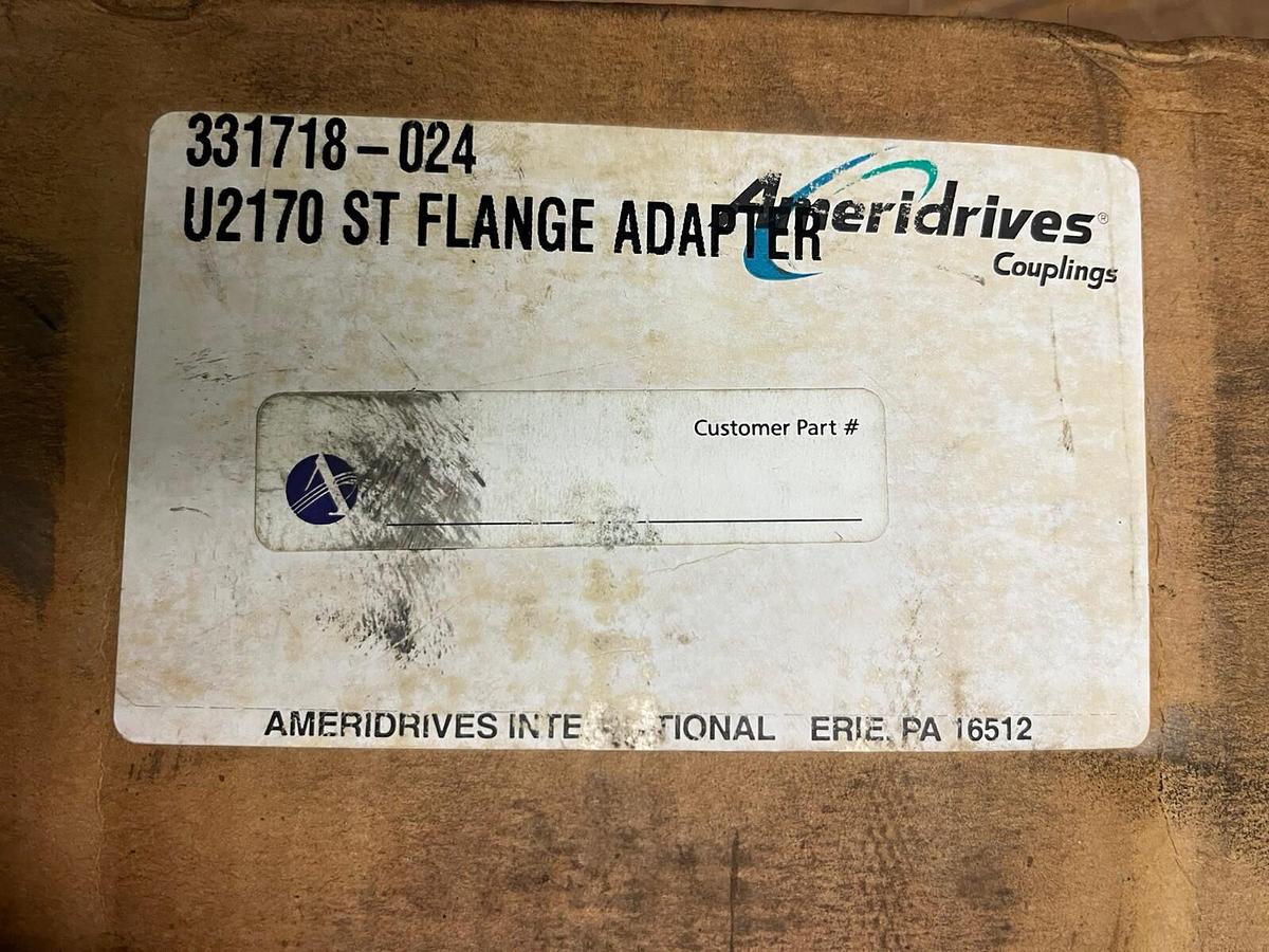 AMERIDRIVES COUPLINGS,331718-024,ST FLANGE ADAPTER U2170