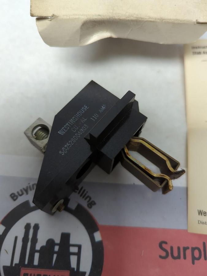 WESTINGHOUSE,2528D04G03,BUS DUCT NUET STAB NOS