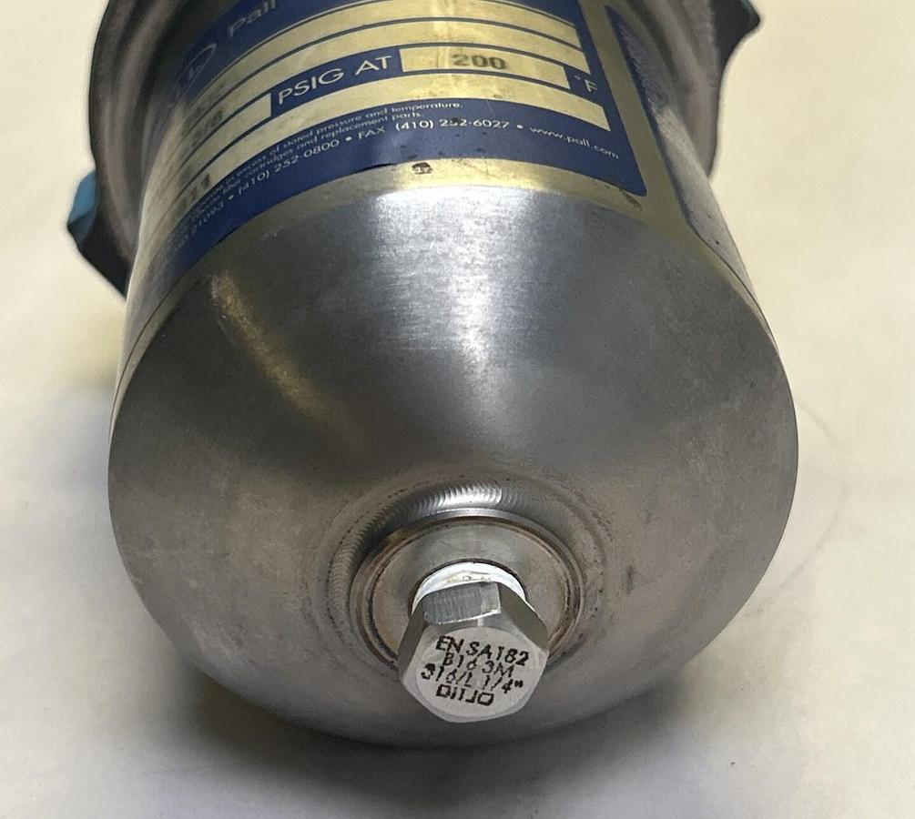 Used PALL CORPORATION,LM0438,FILTER HOUSING 175PSIG