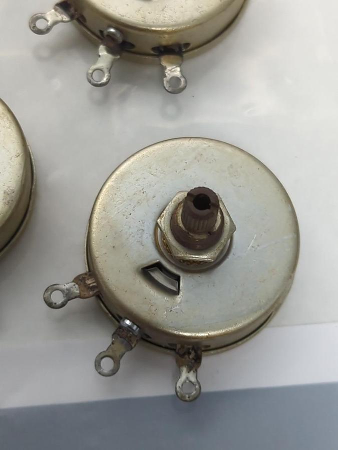 Used MALLORY,M10MPK,POTENTIOMETER LOT OF 6 PRE-OWNED