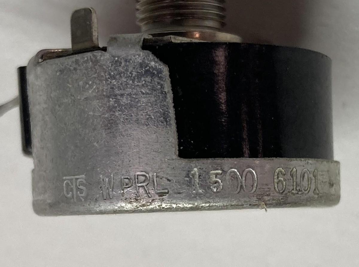 Used CTS,WPRL 6101,Potentiometer 1500 Ohm Trimmer