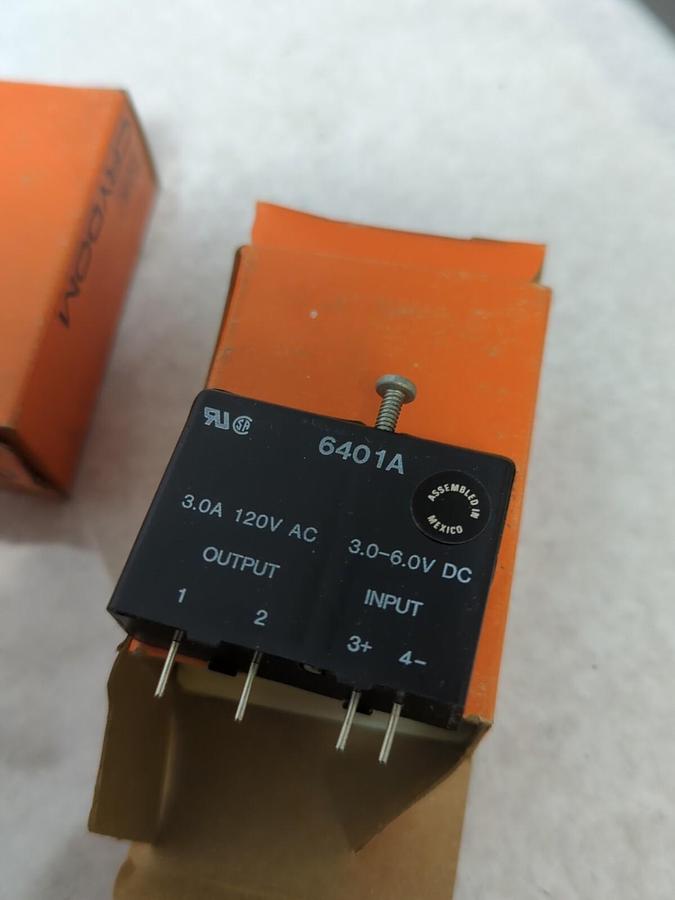 CRYDON,6401A,MODULE 3 AMP 120V LOT OF 4 NOS