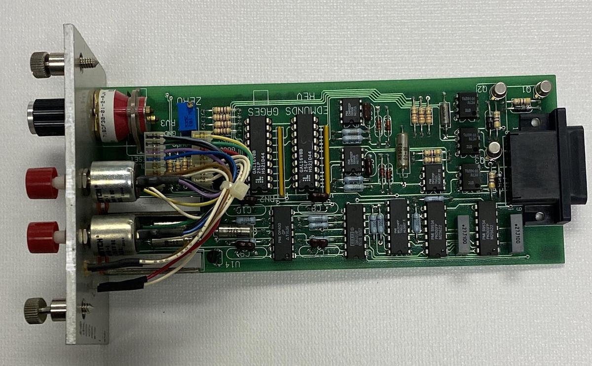 Used EDMUNDS GAGES,E8024,T.I.R. MODULE