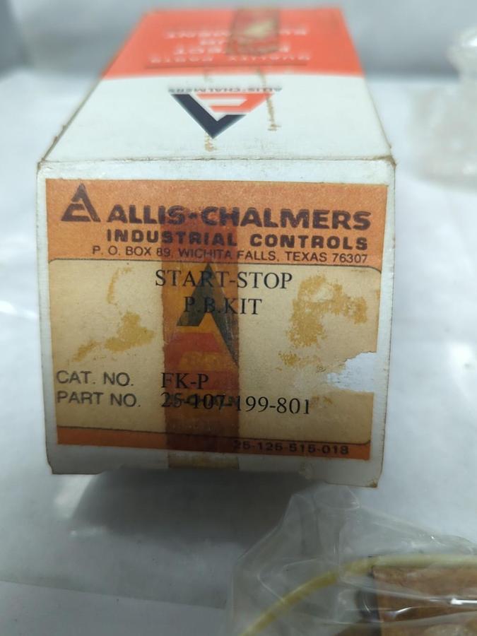 ALLIS CHALMERS,FK-P,START-STOP PUSH BUTTON KIT NOS NOS