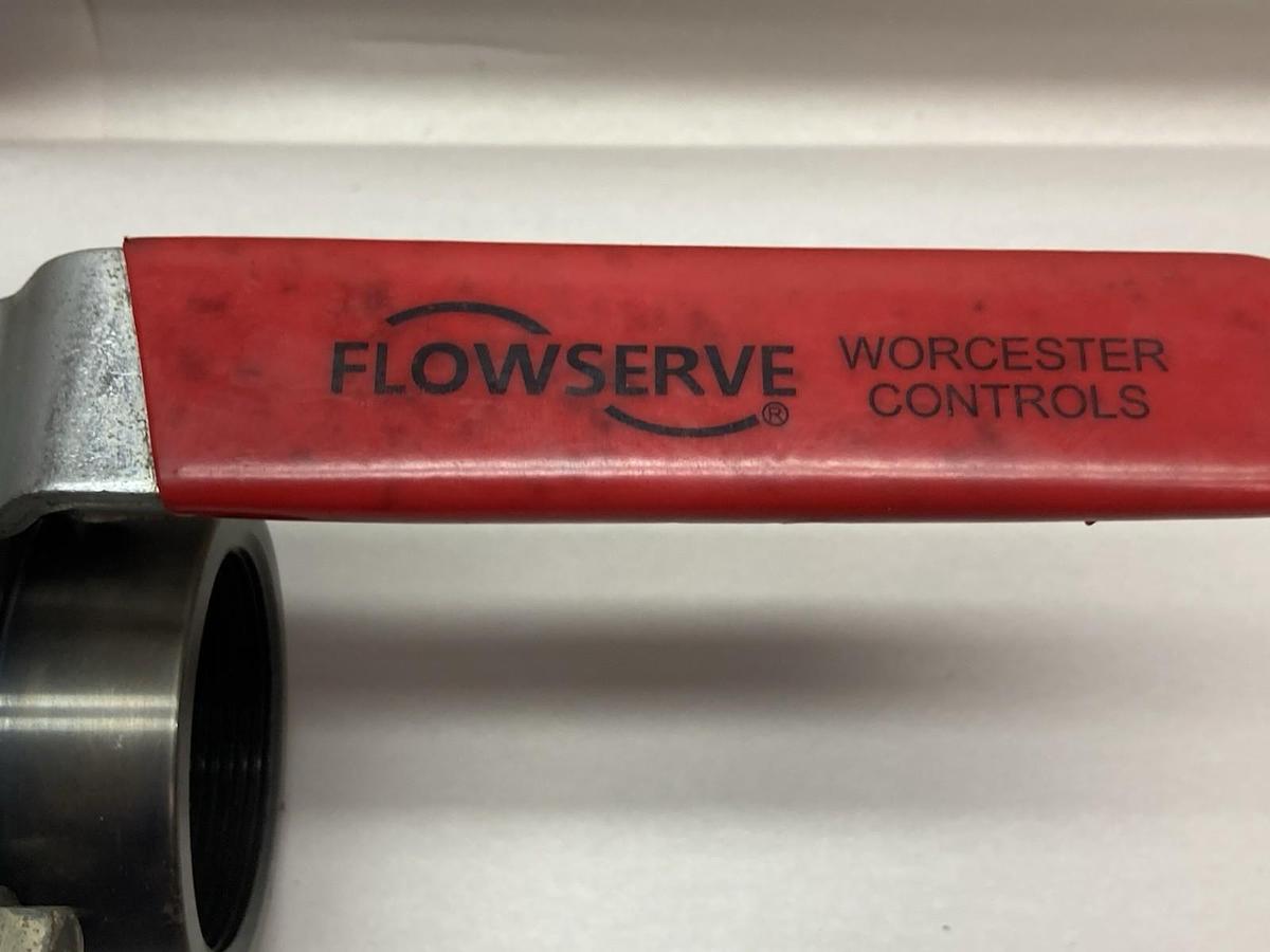 Used Flowserve Worcester Controls,24446TSE V77R R2,Ball Valve 2-1/2 Inch Bore