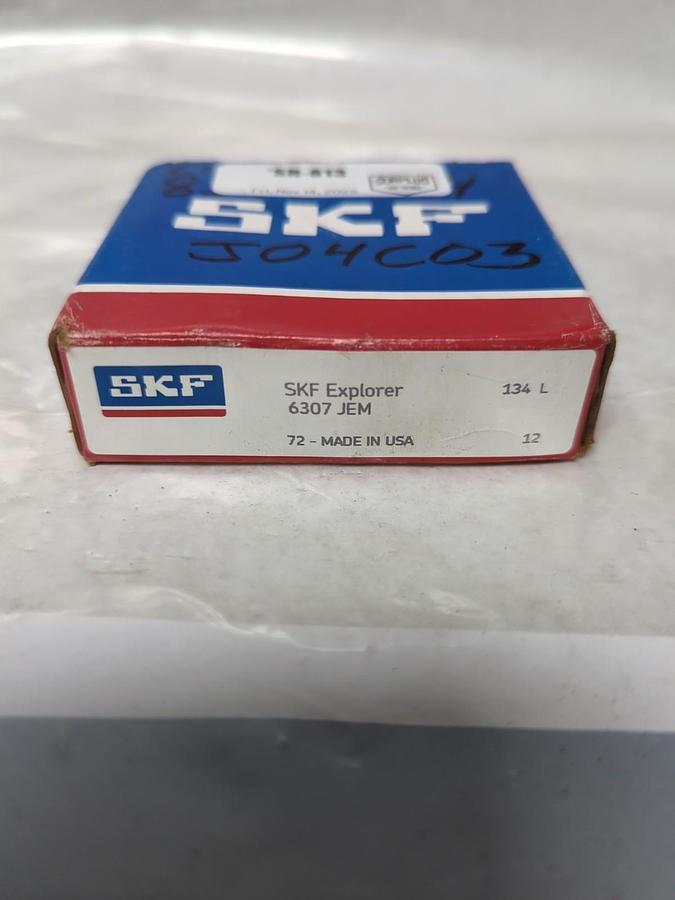 SKF,6307 JEM,DEEP GROOVE BALL BEARING NOS