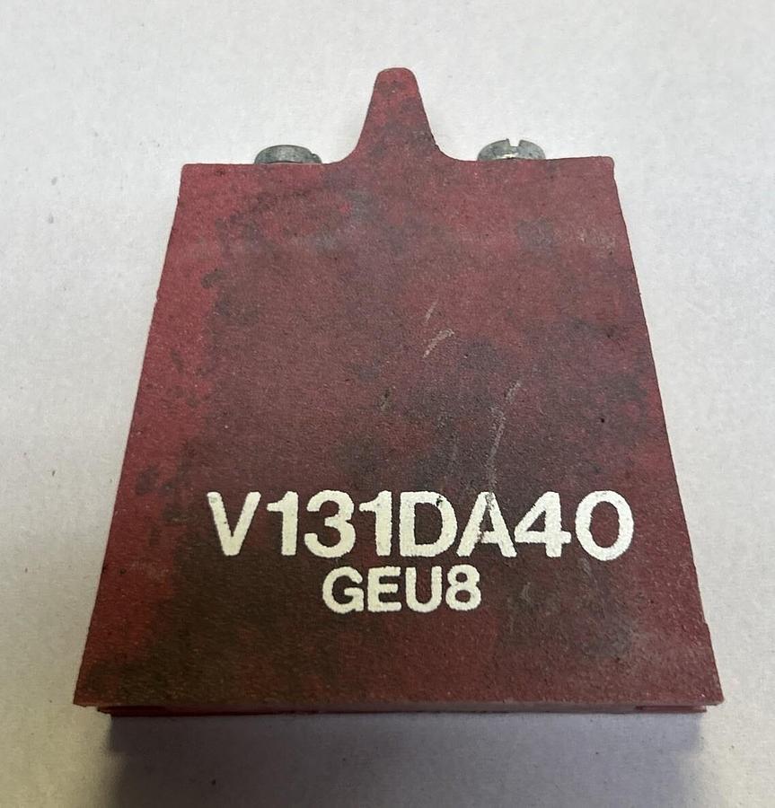 GENERAL ELECTRIC,V131DA40,SURGE PROTECTOR VARISTOR NOS