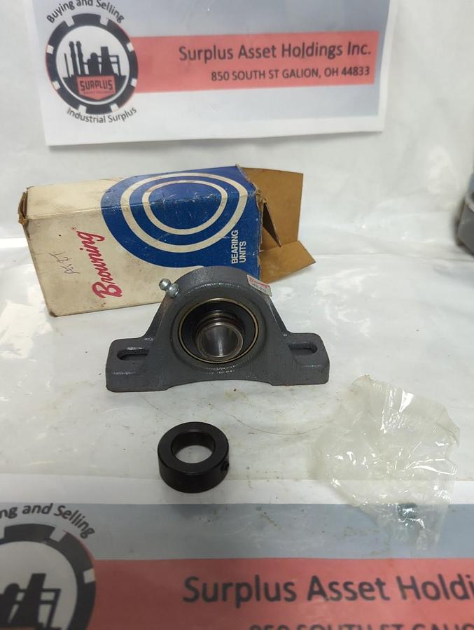 BROWNING,VPE-212,PILLOW BLOCK 3/4 INCH BORE WITH COLLAR NOS