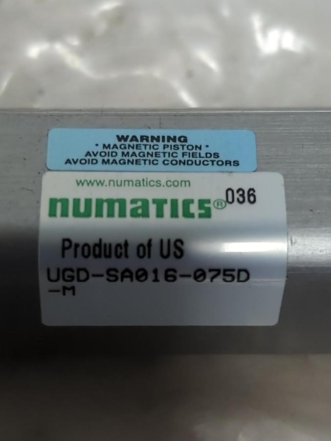 NUMATICS,UGD-SA016-075D-M,PNEUMATIC CYLINDER NOS