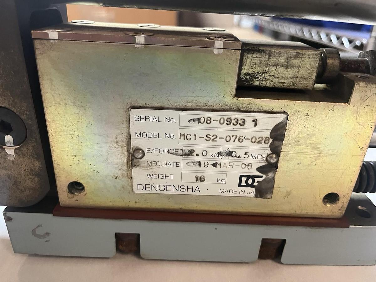 Used DENGENSHA,MC1-S2-076-020,SPOT WELD GUN 2.0 kN / 0.5MPa