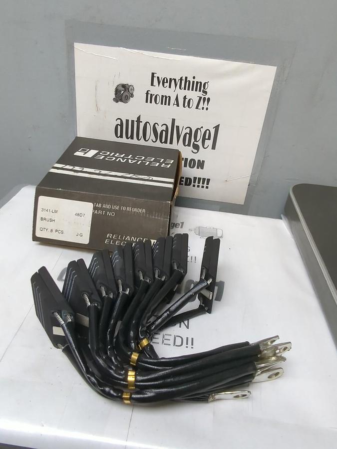 RELIANCE ELECTRIC,3141-LM,CARBON BRUSHES BOX OF 8 NOS