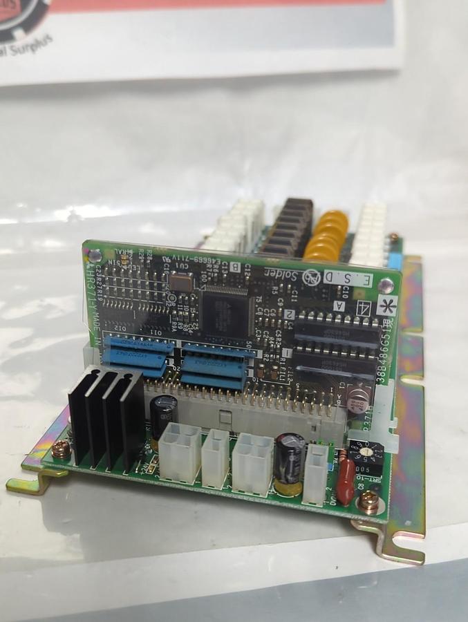Used MAZAK,D65UB004830-HR371-Y,PC BOARD INPUT DC 24V 1.2A/DC 5V 0.6A PRE-OWNED