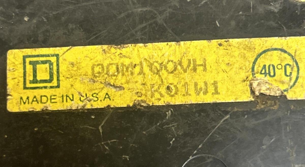 Used SQUARE D,Q0M100VH,CIRCUIT BREAKER 100A 120/240V 2POLE