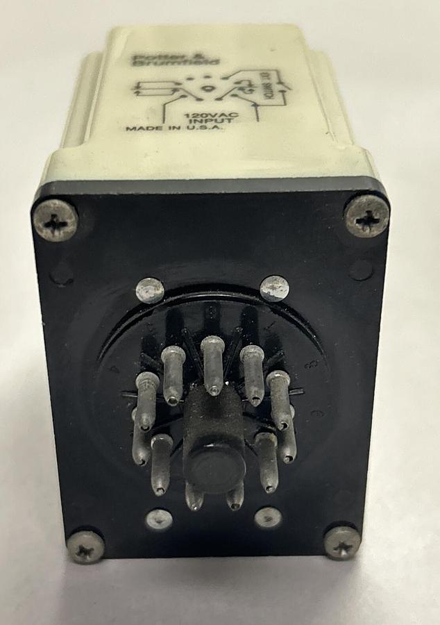 Used POTTER & BRUMFIELD,CKB-38-78010,TIME DELAY RELAY
