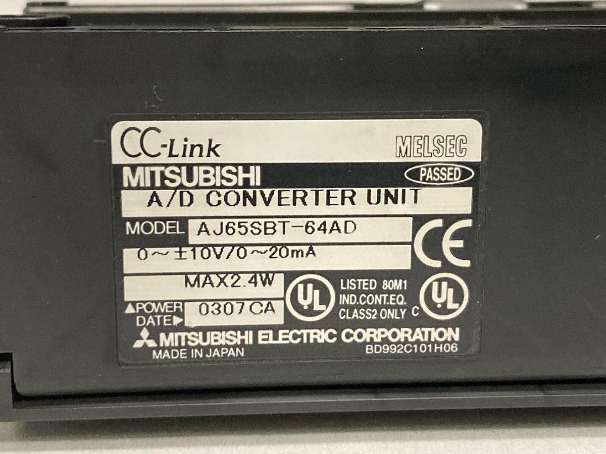 Used Mitsubishi,AJ65SBT-64AD,Analog Digital Converter