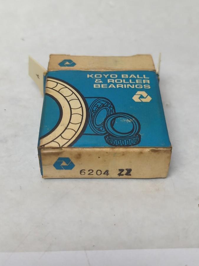 KOYO,6204ZZ,DOUBLE SHIELDED BALL BEARING NOS