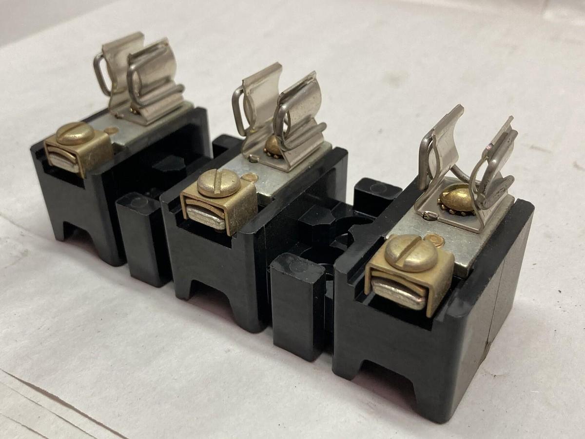 Used Allen Bradley,X-401977,Fuse Holder Block