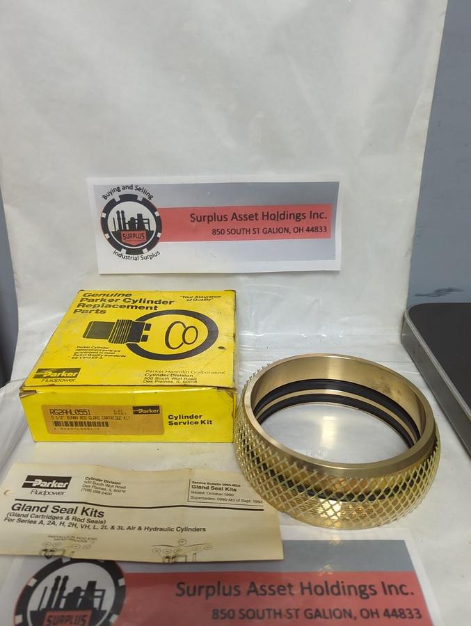 PARKER,RG2AHL0551,5-1/2 INCH BUNAN ROD GLAND CARTRIDGE KIT NOS