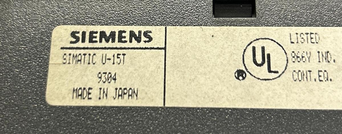 Used SIEMENS,U-15T,OUTPUT MODULE