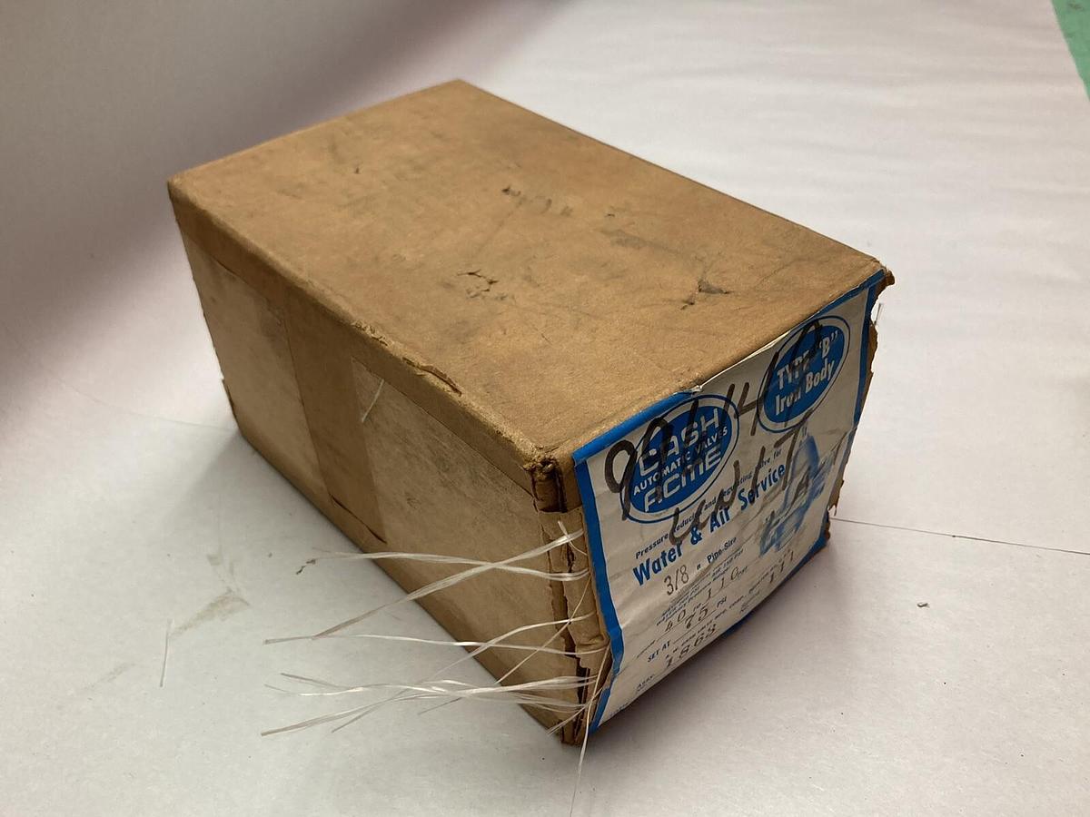 Used Cash Acme,1863,Pressure Regulating Valve Set 40-110 PSI