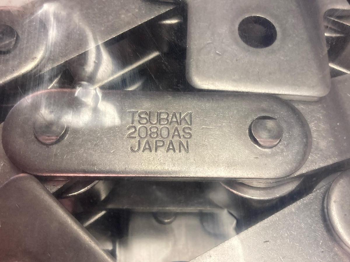 Used Tsubaki,2080AS,Conveyer Roller Chain 6 Feet
