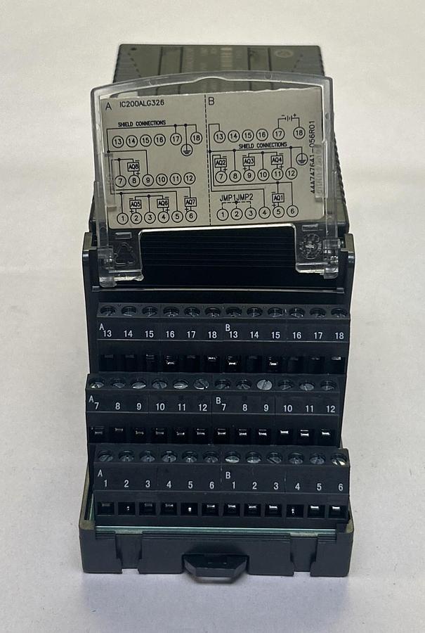 Used GE FANUC,IC200ALG326F,ANALOG OUTPUT CURRENT MODULE